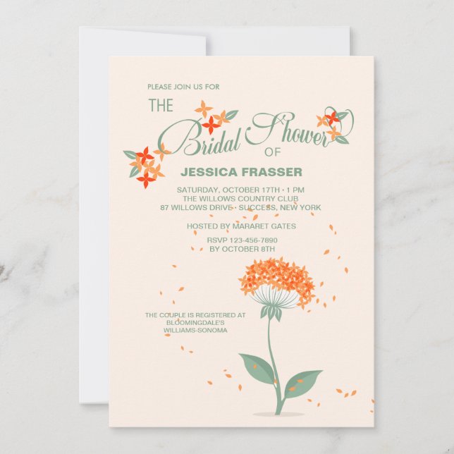 Spridning av utsäde inbjudningar (Framsida)