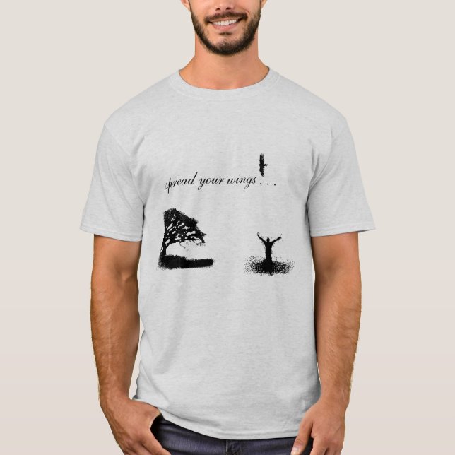 Spridning din vingarutslagsplats t-shirt (Framsida)