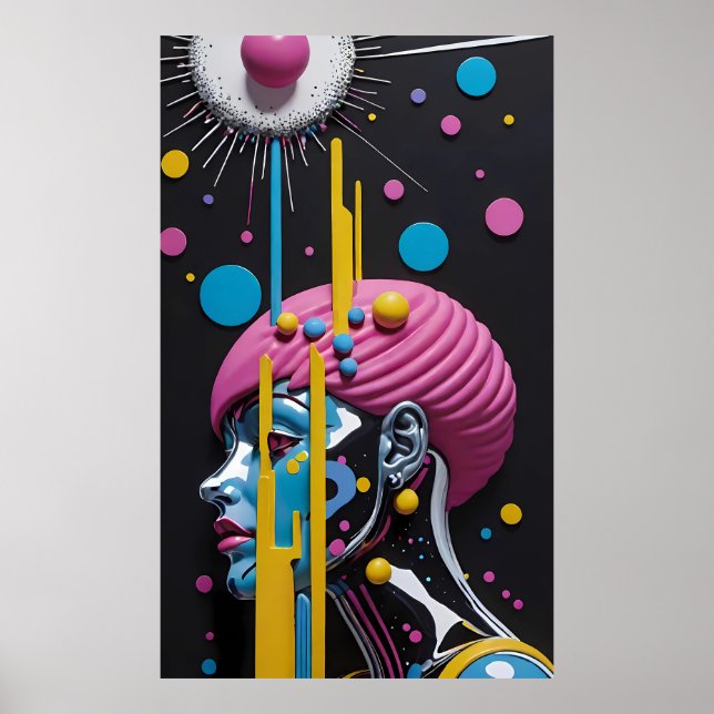 Spridning i framtiden - Ken Gage Art Poster (Framsidan)