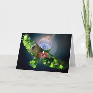 "Spridning notecard för din vingar" av Patricia Kort