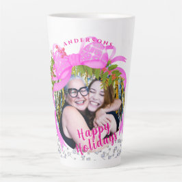 Spridning Rosa Ribbon-julfoto