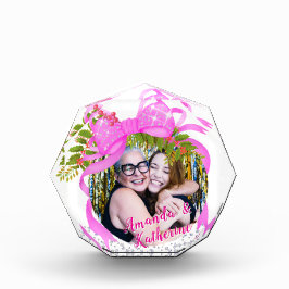 Spridning Rosa Ribbon-julfoto