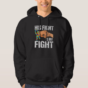Spridningen av hans kamp är min kampanjmedvetenhet hoodie