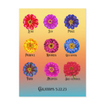 Spridningens frukt med zinnias