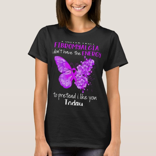Spridningsröntgen från Fibromyalgia T Shirt (Framsida)