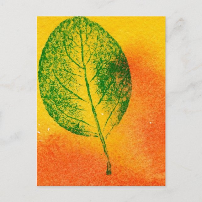 "Spring Apple #4" Landsvägs vykort (Framsida)