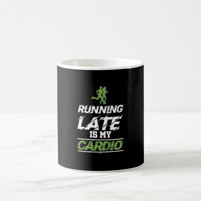 Spring är sent mitt Cardio Kaffemugg (Center)