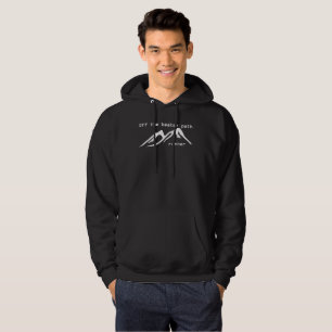Spring. Av den utslagna vägspringer Sweatshirt Med Luva