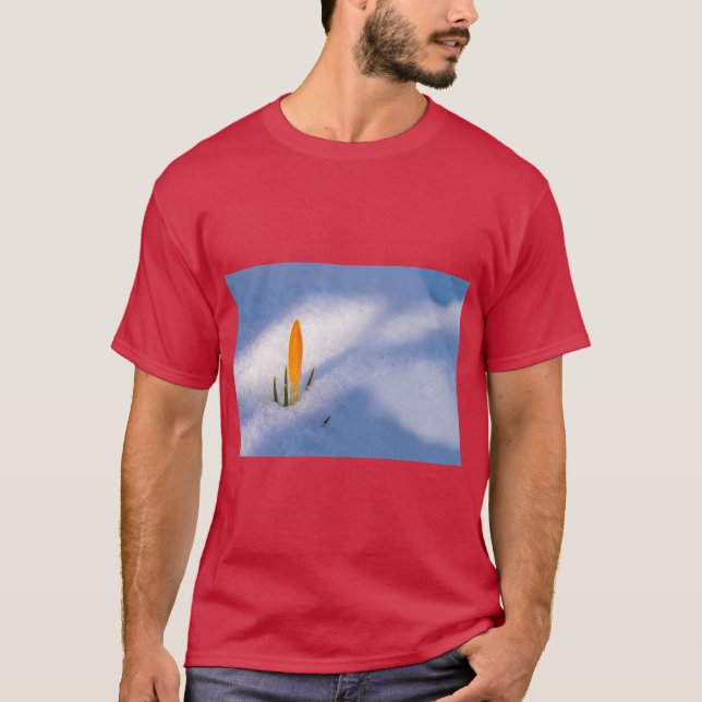 Spring Awakening Nature Inspired Graphic T Shirt (Framsida)