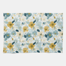 Spring Botanical Floral  Kitchen Towels Kökshandduk