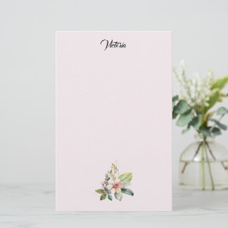 Spring Bouquet Brevpapper