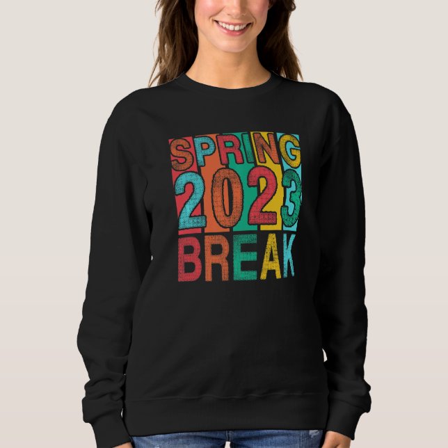 Spring Break 2023 Senior Student School Trip Flori T Shirt (Framsida)