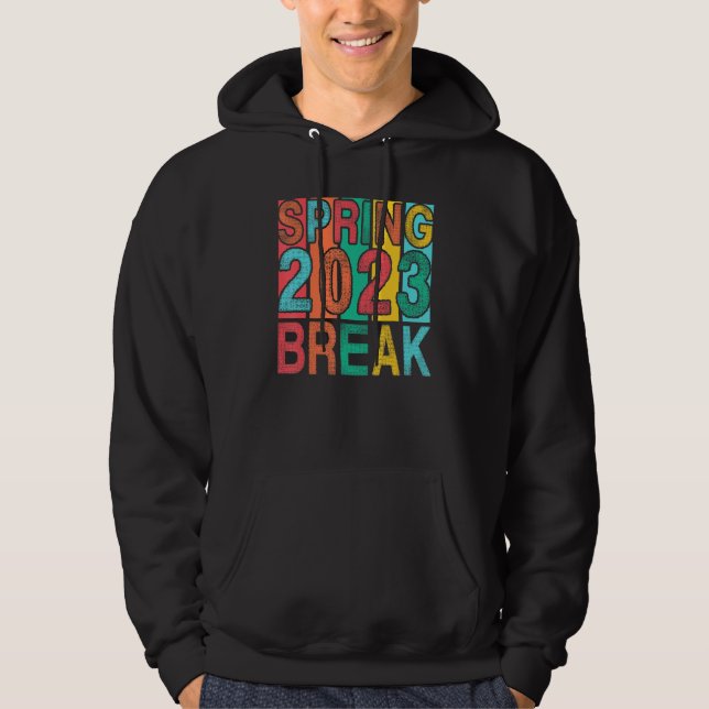 Spring Break 2023 Women College Student Florida Be Hoodie (Framsida)