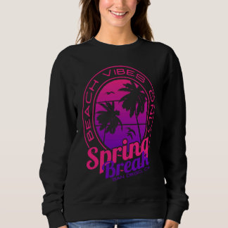 Spring Break Beach Vibes Only San Diego California T Shirt
