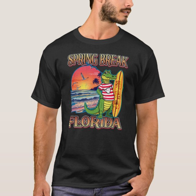 SPRING BREAK FLORIDA T SHIRT (Framsida)