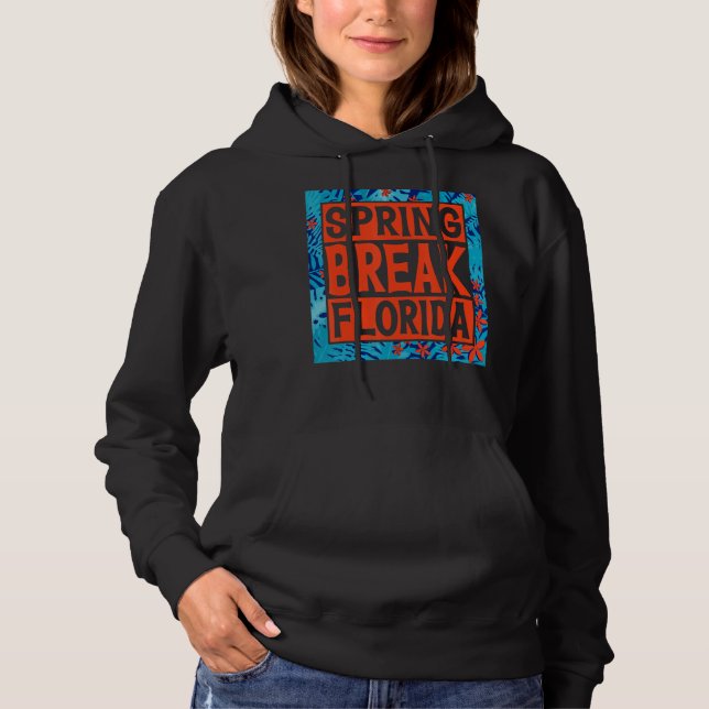 Spring Break Senior Class Student School Trip Flor T Shirt (Framsida)