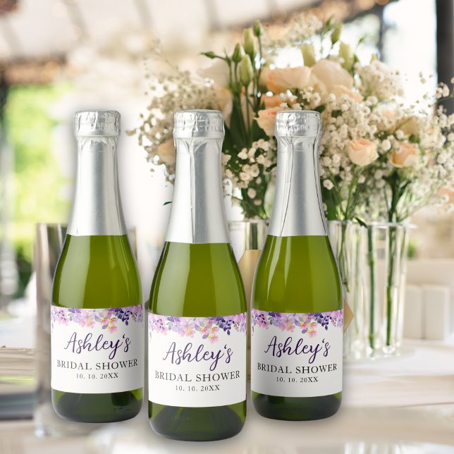 Spring Bridal shower with wildflowers Purple  (Skapare uppladdad)
