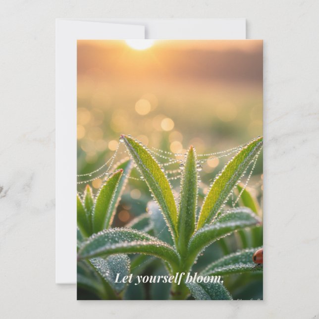 Spring Card Julkort (Framsida)