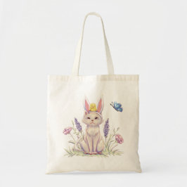 Spring cat bag tygkasse