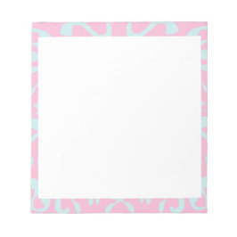 spring colors anteckningsblock