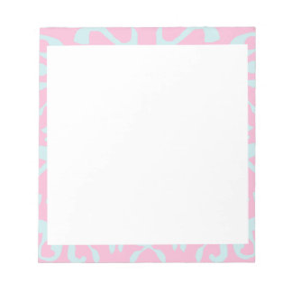 spring colors anteckningsblock