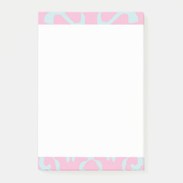 spring colors post-it block