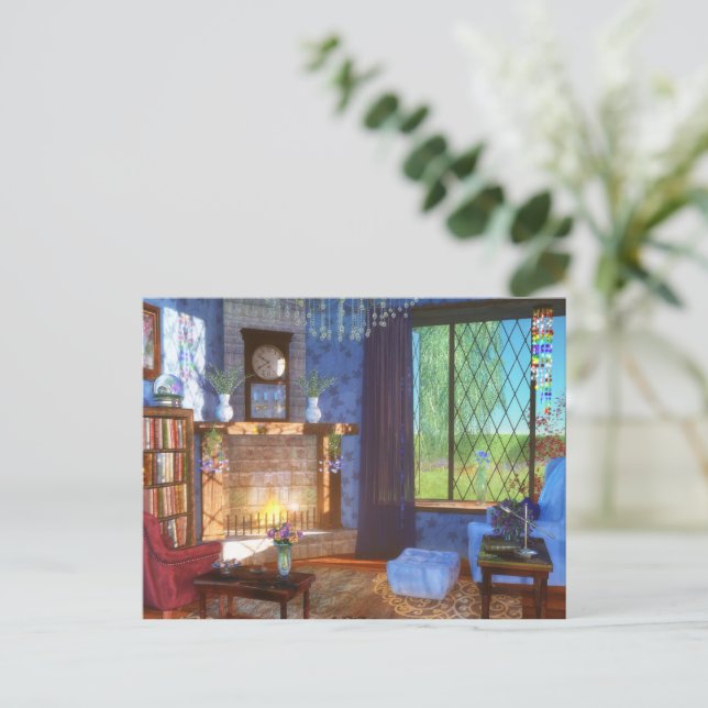 Spring Felicity Postcard Vykort (Stående Fram)