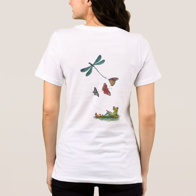 Spring Fling T-shirt Tri-Blend Tröja (Baksida)