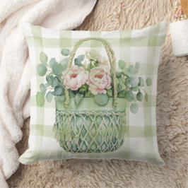 Spring Floral Basket Kudde