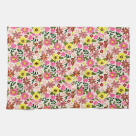 Spring Floral Garden Easter Kitchen Tea  Kökshandduk