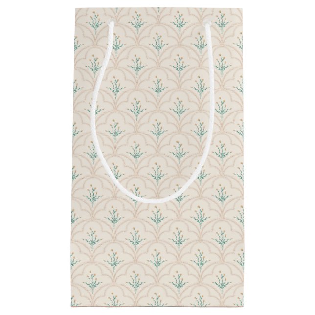 Spring flower pattern small gift bag (Framsidan)