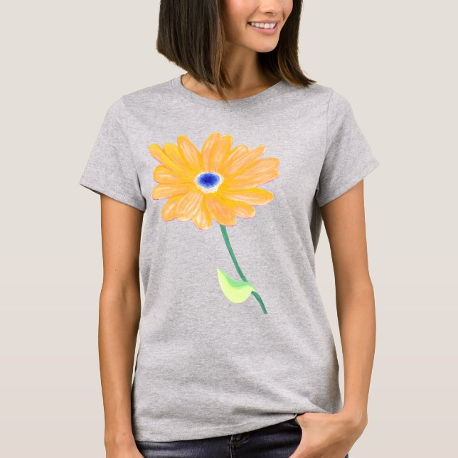 Spring Flowers  T Shirt (Framsida)