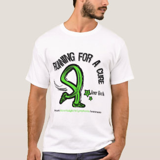 Spring för en non-Hodgkins lymfkörtelcancer för T-shirt
