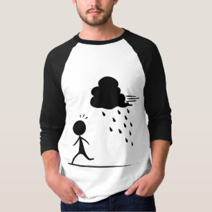 Spring från regnautslagsplatsen t-shirt