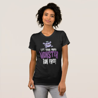 Spring fritt monster t shirt