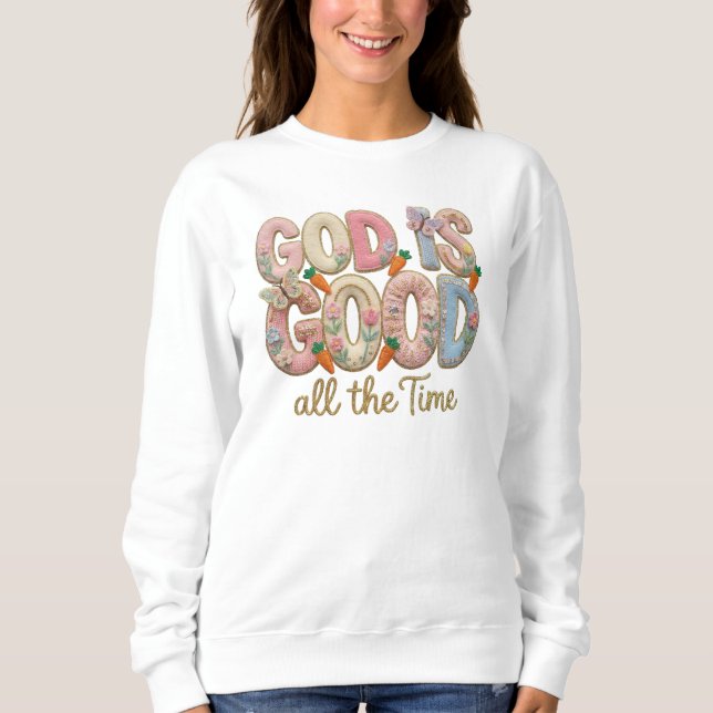 Spring God Is Good T Shirt (Framsida)