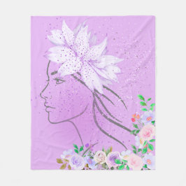 Spring Goddess – Feminine Seasonal Art Fleecefilt
