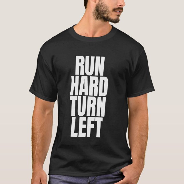 Spring Hårt Sväng Vänster T Shirt (Framsida)