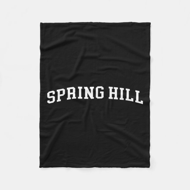 Spring Hill  Fleecefilt (Framsidan)