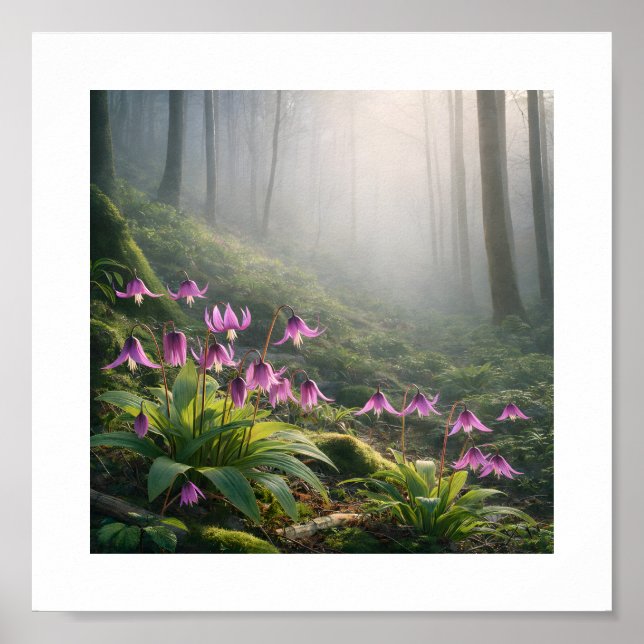 Spring Katakuri in Misty – Atr Print Poster (Framsidan)