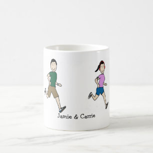 Spring kopplar ihop - personligtecknadmuggen kaffemugg