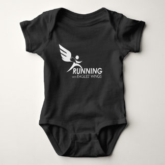 Spring med örn bodysuiten för vingarbaby t shirt