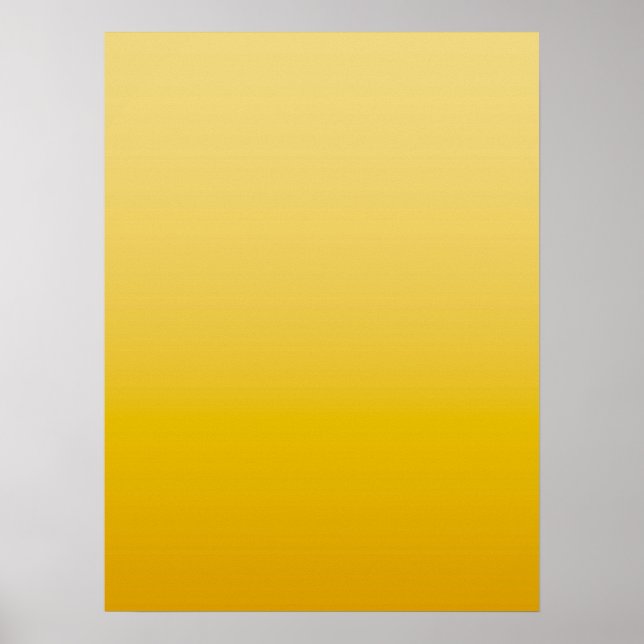 SPRING MOOD – Soft Yellow | deep to light |  Poster (Framsidan)
