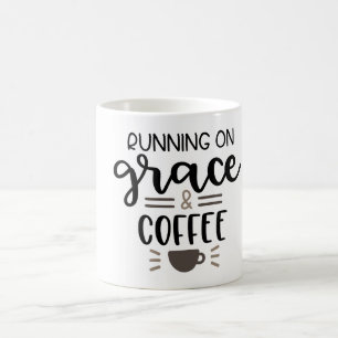 "Spring på den nåd- & kaffe" - muggen Kaffemugg