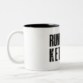 Spring på Ketoneskaffemuggen Två-Tonad Mugg