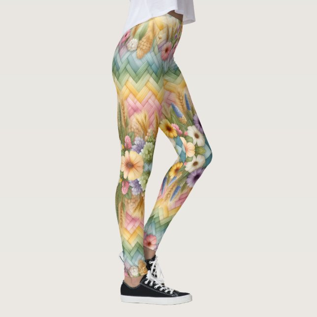 Spring påskglädje leggings (Höger)