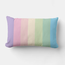 Spring pastel color scheme  lumbarkudde