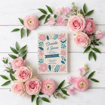 Spring Pastel Petals Wedding Invitation