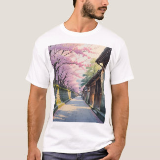 Spring Pathways of Kyoto T Shirt