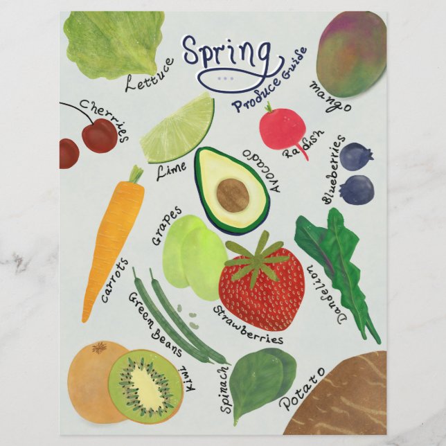 Spring Produce Guide  (Framsida)